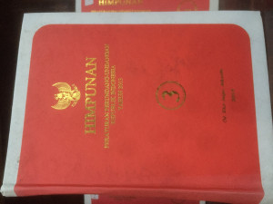 Himpunan peraturan perundang-undangan Republik Indonesia tahun 2013 jilid 3